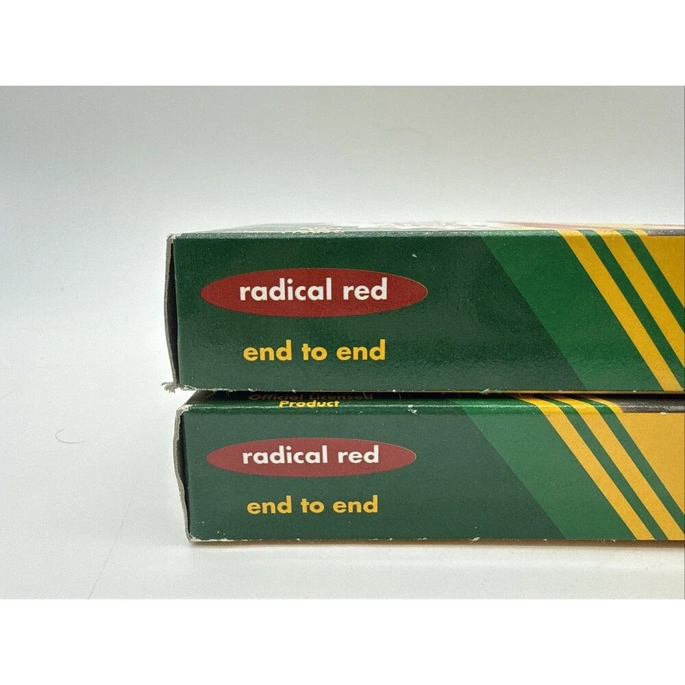 VTG Crayola Favorite Colors String Lights 50ct Radical Red In/Outdoor Works 2ct